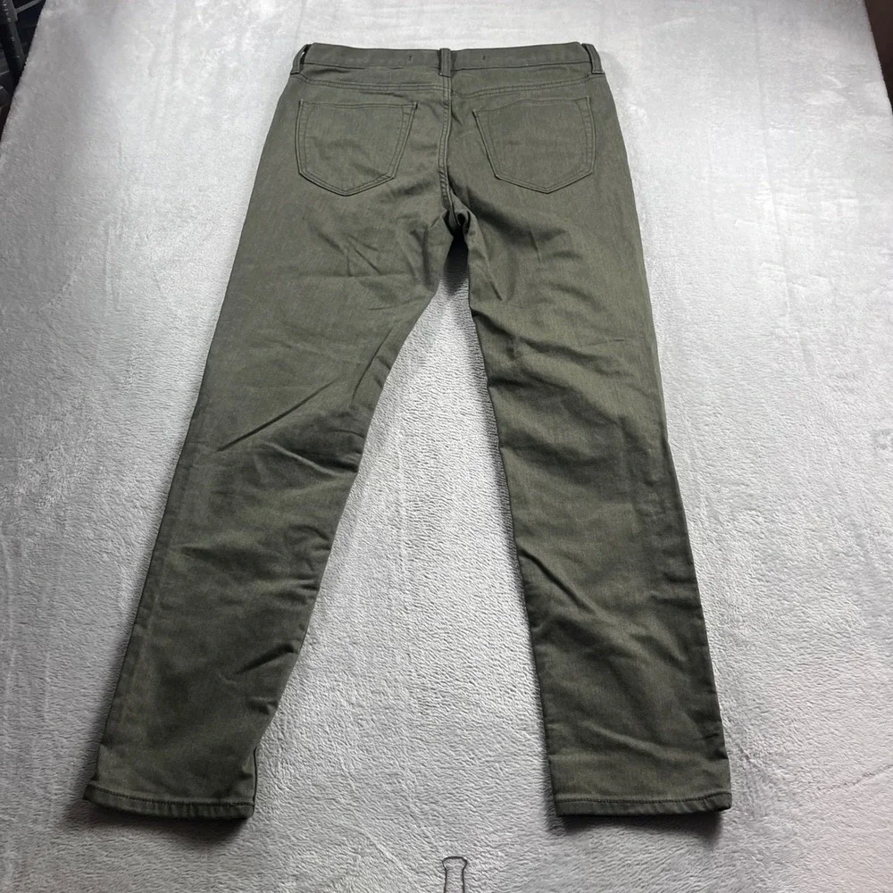 Banana Republic Travel Jean Slim Fit Mens 32x30 Olive Green Stretch Pants